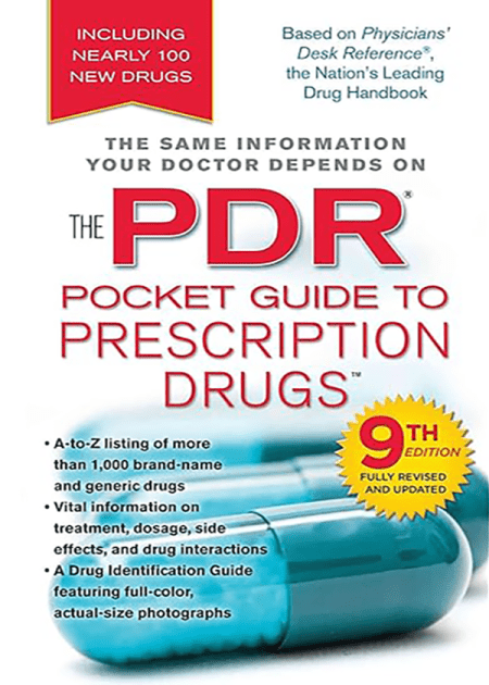 The PDR pocket guide to prescriptions