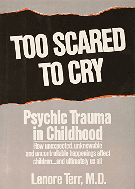 Too scared to cry