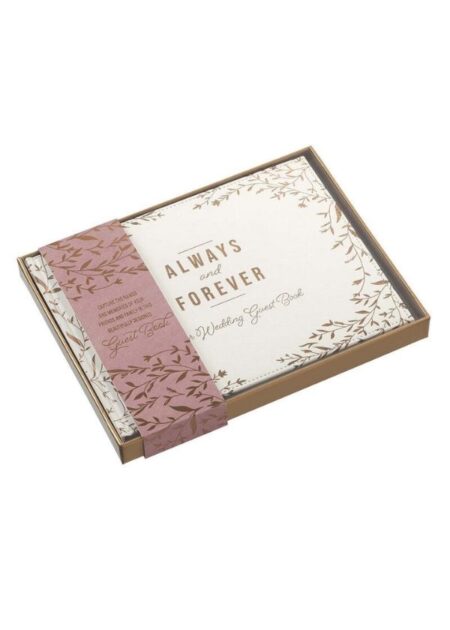Always and Forever Wedding Guest Book