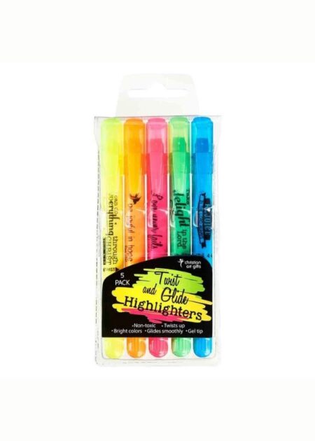 Highlighters Five Pieces