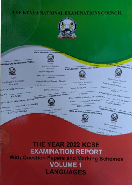 KNEC Examination Report Vol 1