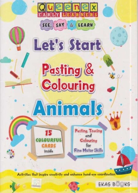 Lets Start Pasting and Colouring Animals