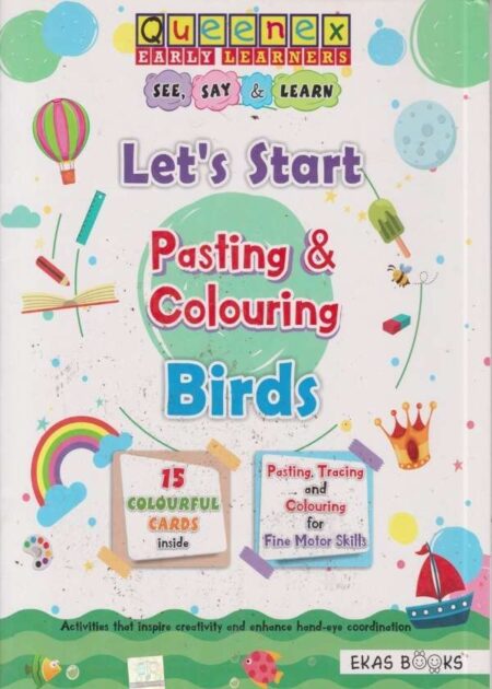 Lets Start Pasting And Colouring  Birds