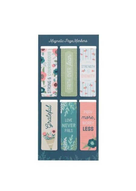 Magnetic Bookmarks - Floral