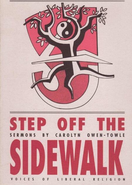 Step off the sidewalk