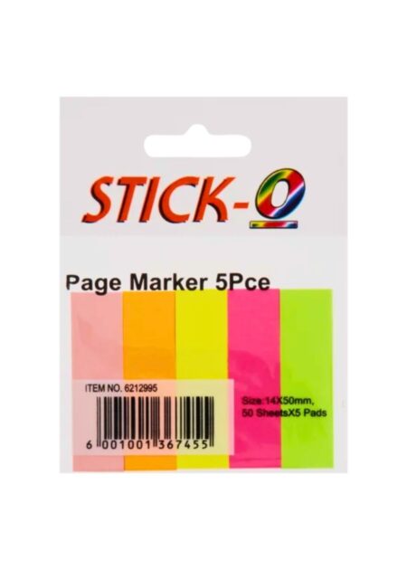Stick O Page Marker