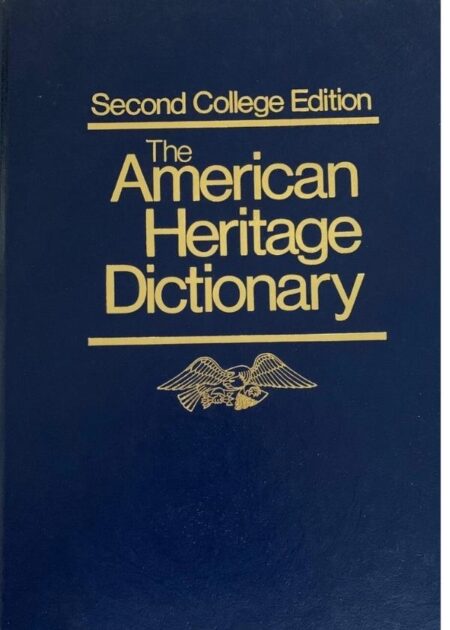 The american Heritage dictionary