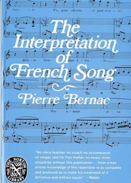 The interpretation of French song