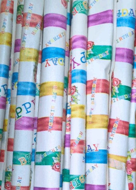 PVC Wrapping Paper