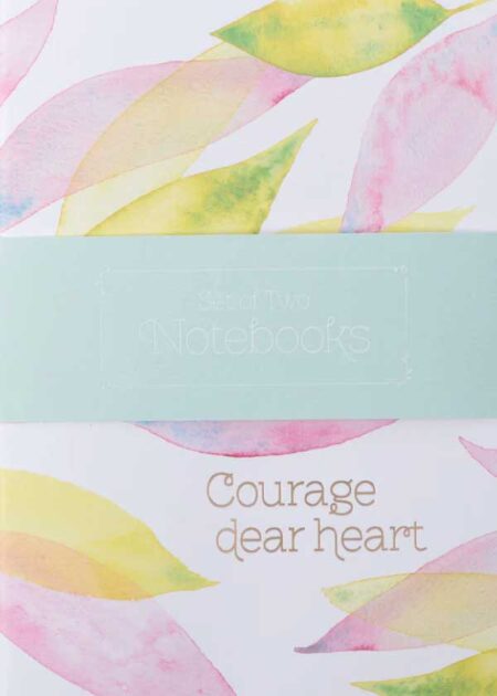 Notebook Set of Two - Courage Dear Heart