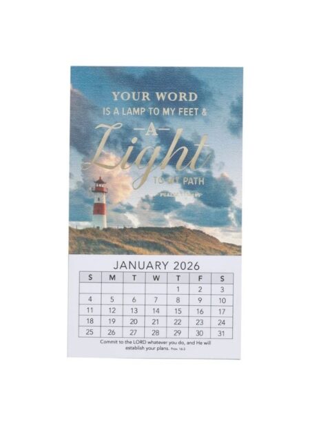 Mini Magnetic Calendar - 2026