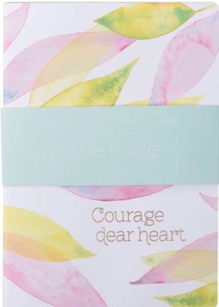 Courage Dear Heart - Set of Two Notebooks