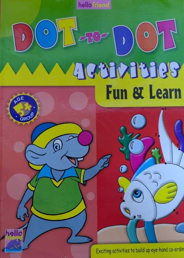 Dot To dot Activity Fun Activity