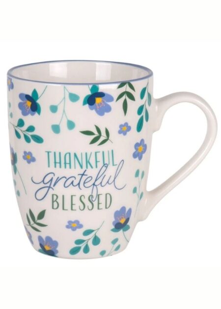 Thankful, Grateful, Blessed - Mug