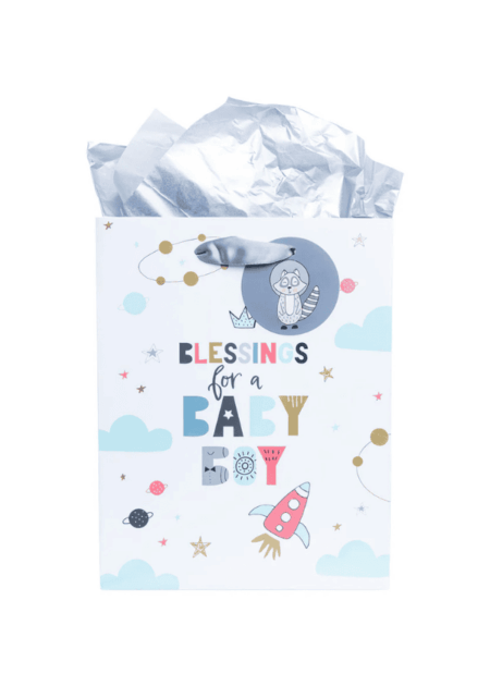 Gift Bag - Blessings For A Baby Boy